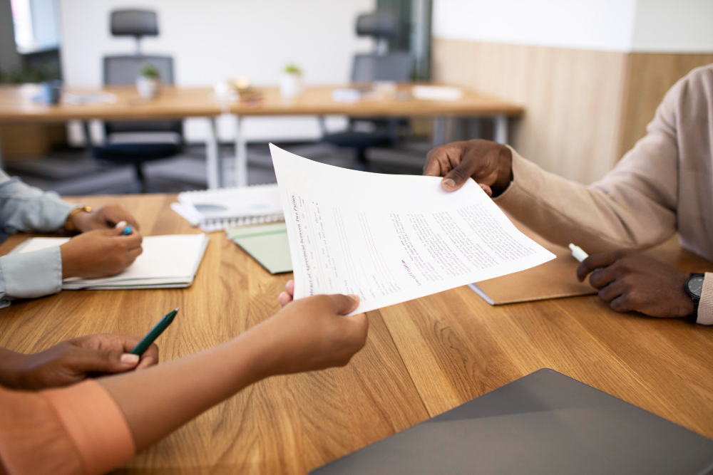 Housing assistance application being reviewed